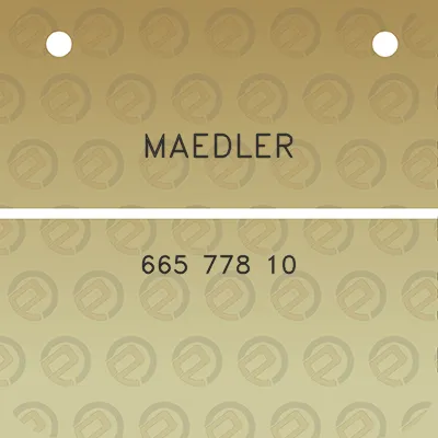 maedler-665-778-10