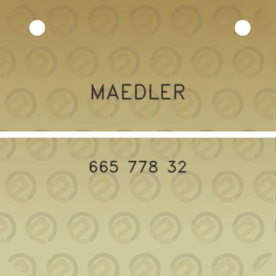 maedler-665-778-32