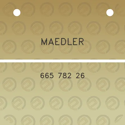 maedler-665-782-26