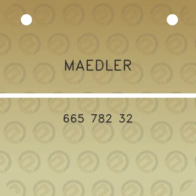 maedler-665-782-32