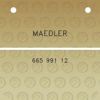 maedler-665-991-12