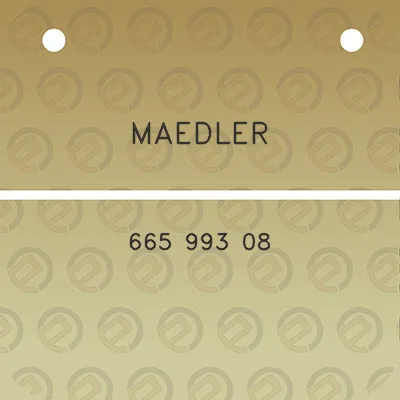 maedler-665-993-08