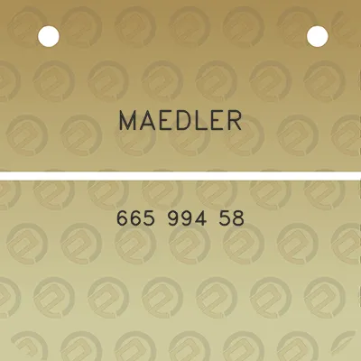 maedler-665-994-58