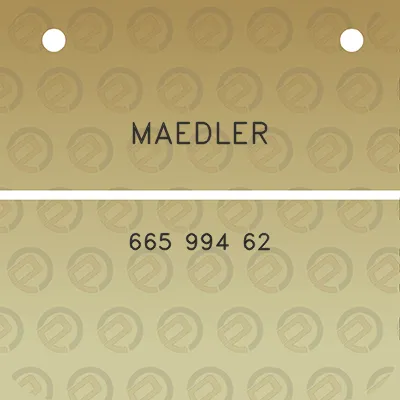 maedler-665-994-62