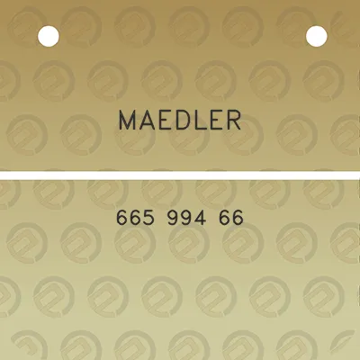 maedler-665-994-66