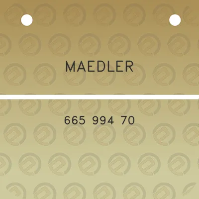 maedler-665-994-70