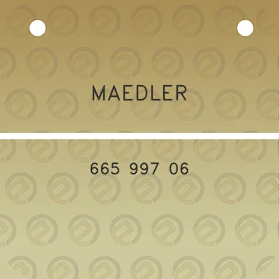 maedler-665-997-06