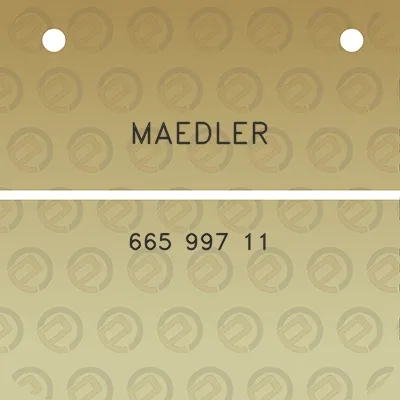 maedler-665-997-11