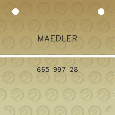 maedler-665-997-28