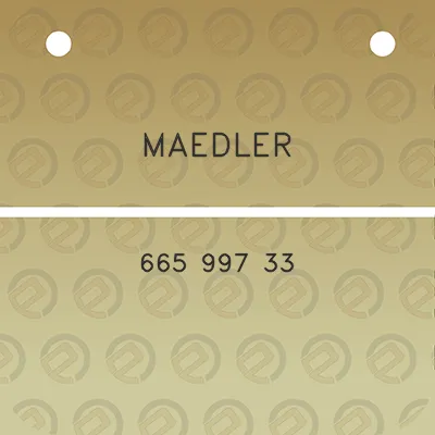 maedler-665-997-33