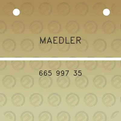 maedler-665-997-35