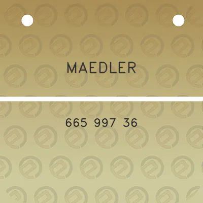 maedler-665-997-36