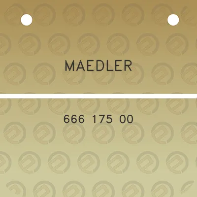 maedler-666-175-00