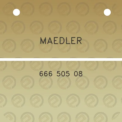 maedler-666-505-08