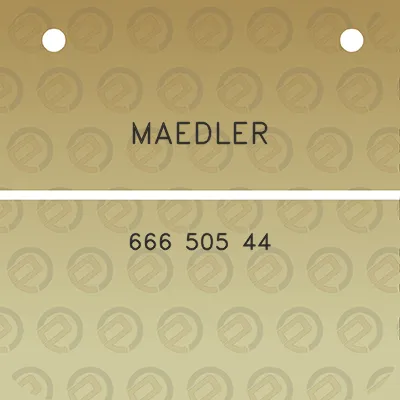 maedler-666-505-44