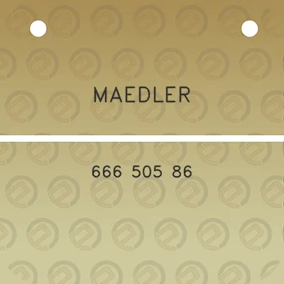 maedler-666-505-86