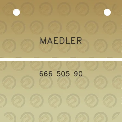 maedler-666-505-90