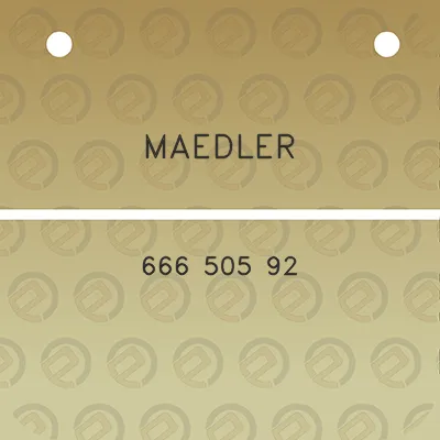 maedler-666-505-92