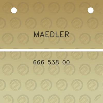 maedler-666-538-00