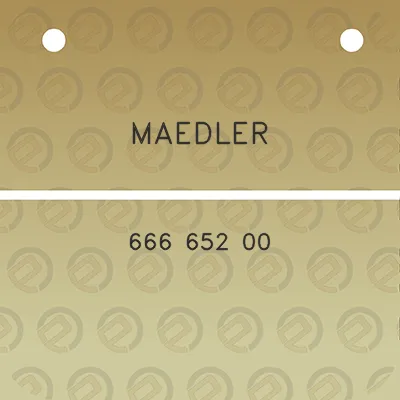 maedler-666-652-00