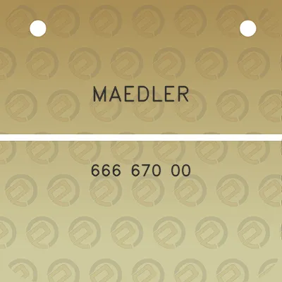 maedler-666-670-00