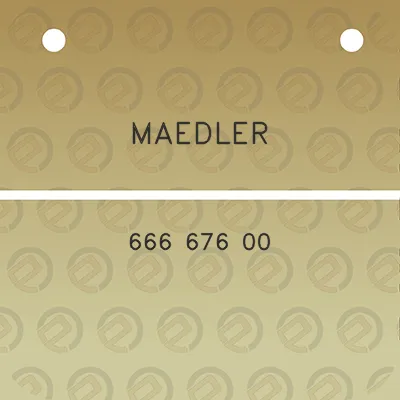 maedler-666-676-00