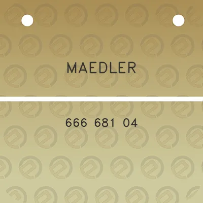 maedler-666-681-04