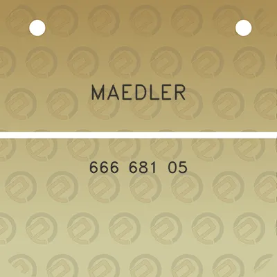 maedler-666-681-05