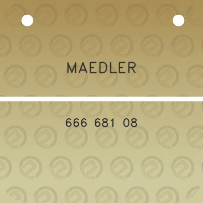 maedler-666-681-08