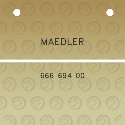 maedler-666-694-00