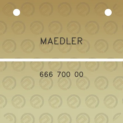 maedler-666-700-00