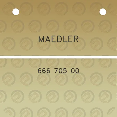 maedler-666-705-00