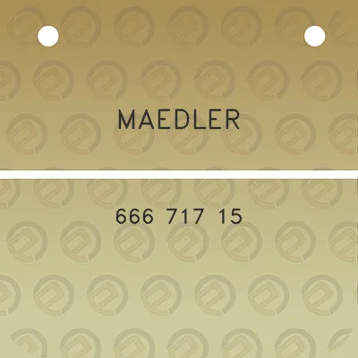 maedler-666-717-15