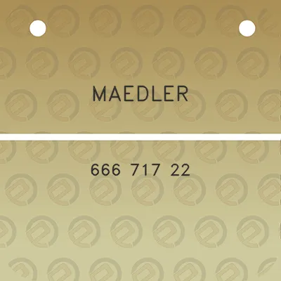 maedler-666-717-22