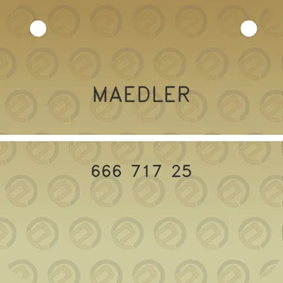 maedler-666-717-25