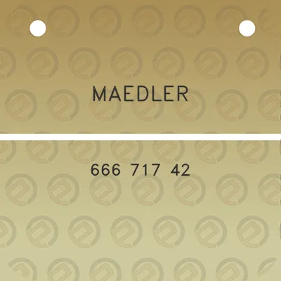 maedler-666-717-42