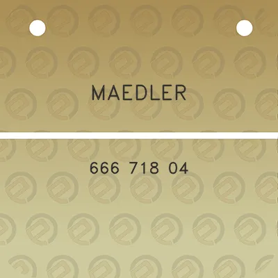 maedler-666-718-04