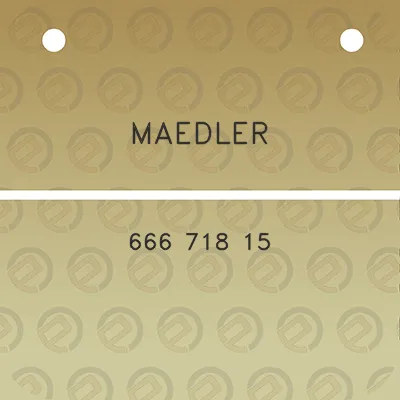 maedler-666-718-15