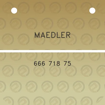 maedler-666-718-75