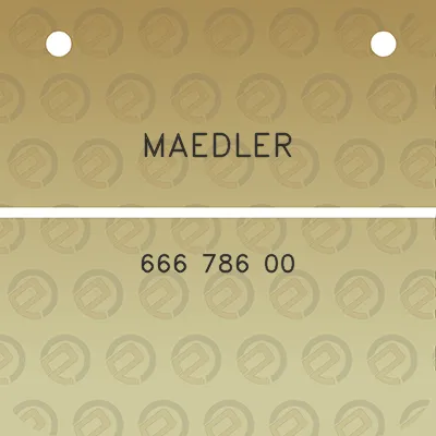 maedler-666-786-00