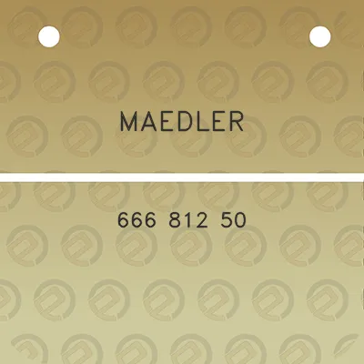 maedler-666-812-50