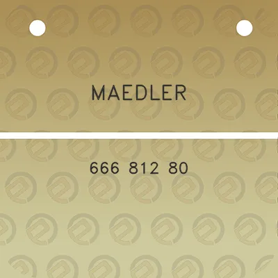 maedler-666-812-80