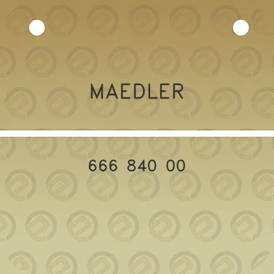 maedler-666-840-00