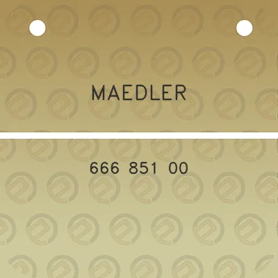 maedler-666-851-00