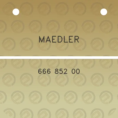 maedler-666-852-00