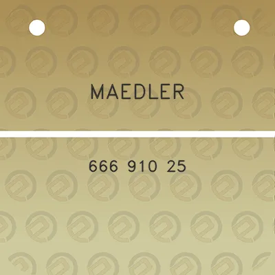 maedler-666-910-25