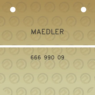 maedler-666-990-09