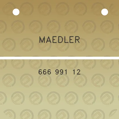 maedler-666-991-12