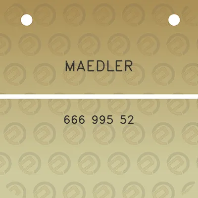 maedler-666-995-52