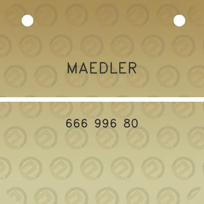 maedler-666-996-80